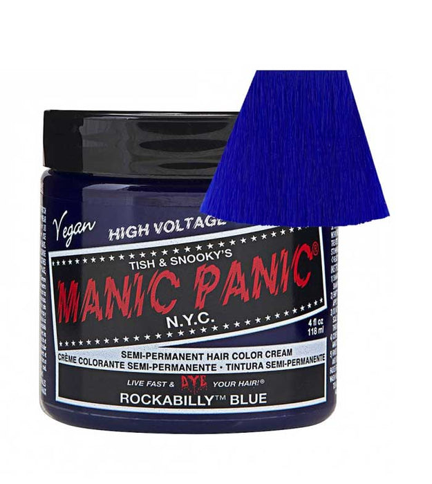 Corante Semipermanente Clássico 118ml - Manic Panic : Rockabilly Blue - 1