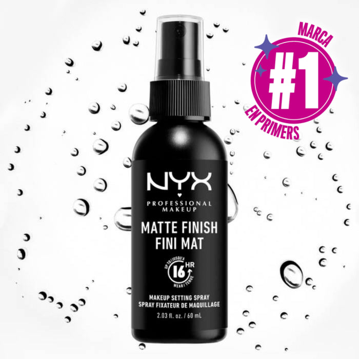 Spray Fixador de Maquiagem Dewy Finish - Maquiagem Profissional - Nyx - 1