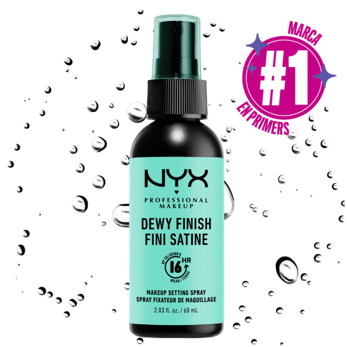 Spray Fixador de Maquiagem Dewy Finish - Maquiagem Profissional - Nyx : MKUP SETTING SPRAY - DEWY - 1