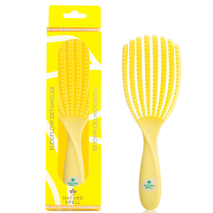 Escova Flexiflow Detangler - Amarelo - Nature Spell - 1