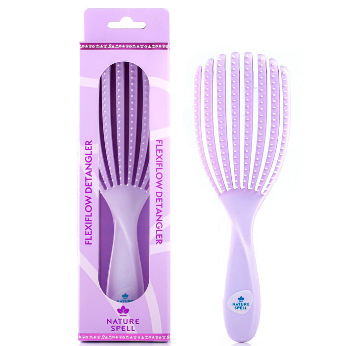 Escova Desembaraçadora Flexiflow - Roxa - Nature Spell - 1