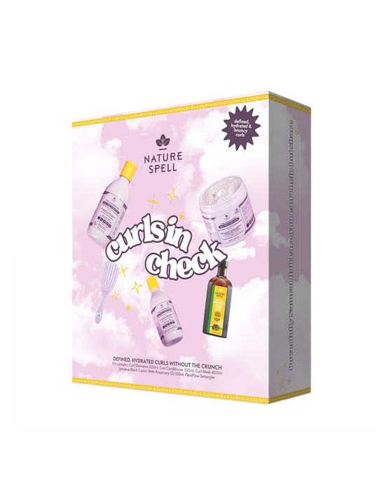 Curls In Check - Pack de 5 - Rutina para rizos - Nature Spell - 1