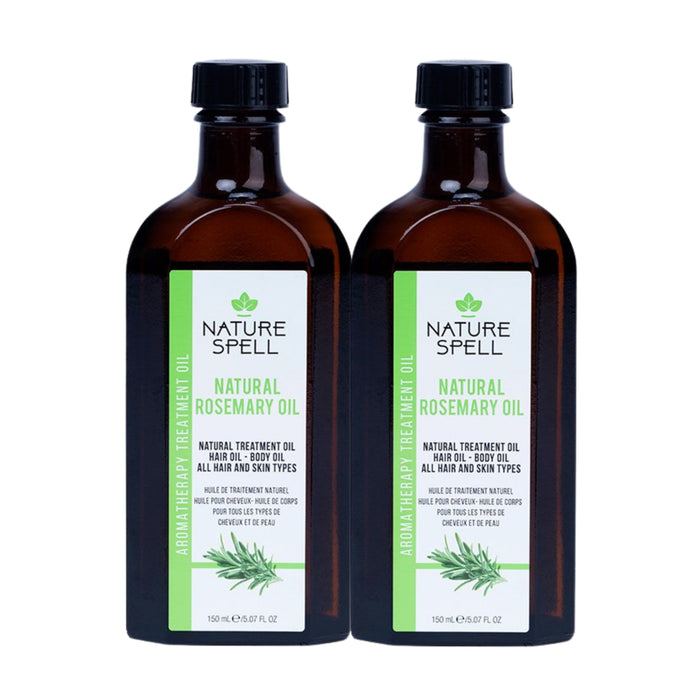 Pack 2 Óleo de Alecrim para Cabelo e Pele - Estimulante e Calmante - Nature Spell - 1
