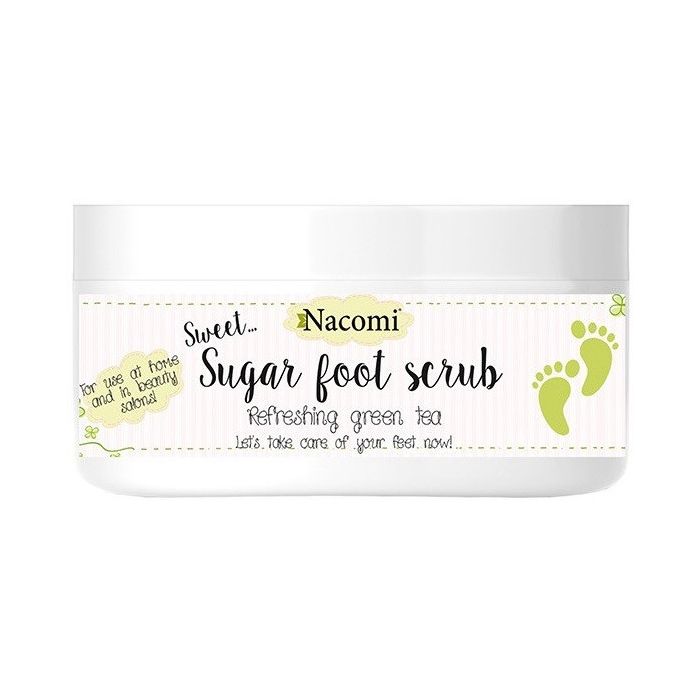 Sugar Foot Scrub - Chá Verde Refrescante - Nacomi - 1