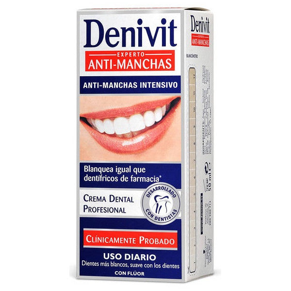 Pasta de Dentes Branqueadora e Anti-Manchas - Denivit - 1