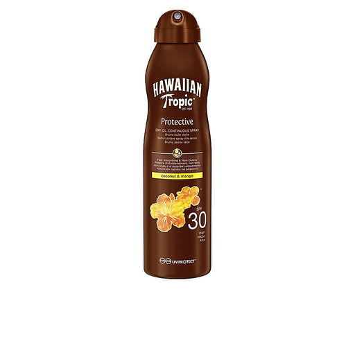 Óleo de coco e manga Bruma Spf30 Spray 180 ml - Hawaiian Tropic - Revlon - 1