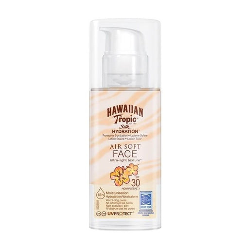 Silk Face Sun Lotion Spf30 50 ml - Hawaiian Tropic - 1