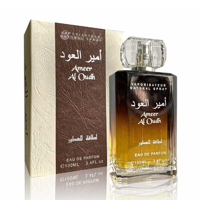 Ameer al Oudh Eau de Parfum 100ml + Desodorante Perfumado - Lattafa - 1