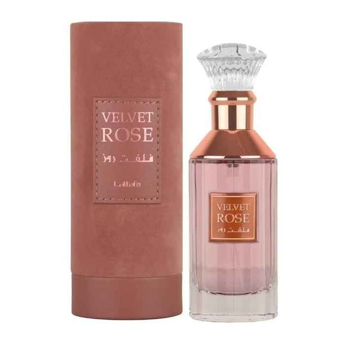 Eau de Parfum Velvet Rose 100ml Vaporizador - Lattafa - 1