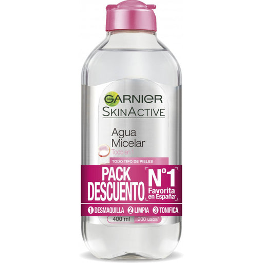 Água Micelar Tudo em 1 Skinactive 2 X 400 ml - Garnier - 1