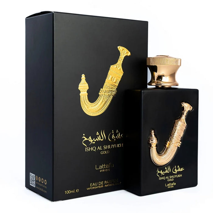 Ishq al Shuyukh Gold Eau de Parfum 100ml Vaporizador - Lattafa - 1