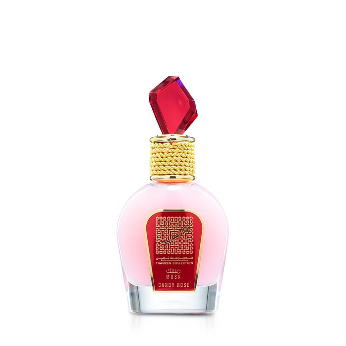 Candy Rose Musk Eau de Parfum Thameen Collection 100ml Vaporizador - Lattafa - 1