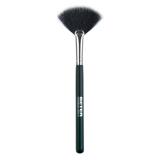 Pincel de Maquiagem em Leque de Cabelo Sintético - Beter - 1