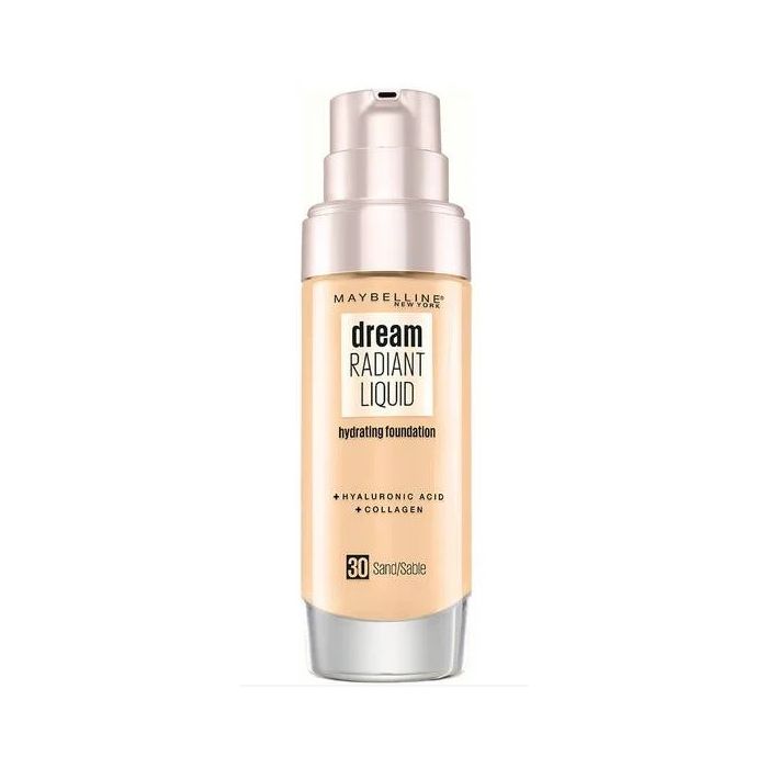 Base de Maquiagem Sérum hidratante Dream Satin Liquid - Maybelline : 30 Sand - 1