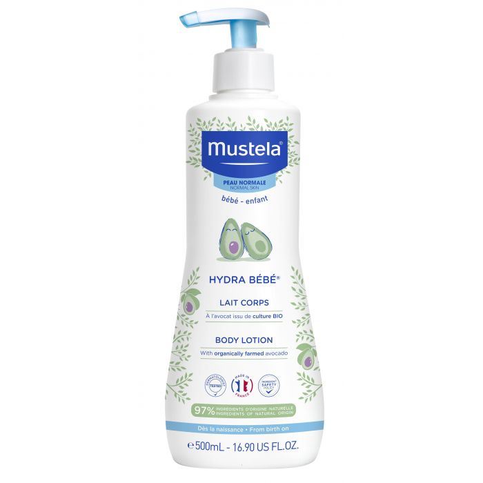 Hidra Beber Leite Corporal - Mustela : 500ml - 1