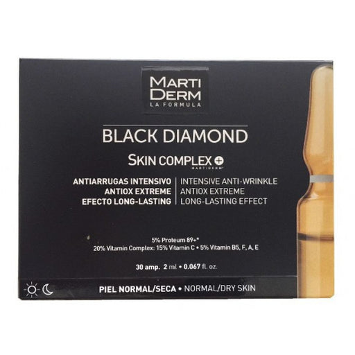 Ampolas Anti-rugas Black Diamond Skin Complex - Martiderm - 1
