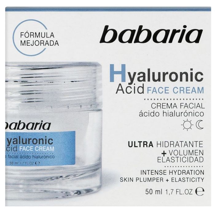 Creme facial de ácido hialurônico - Babaria - 1