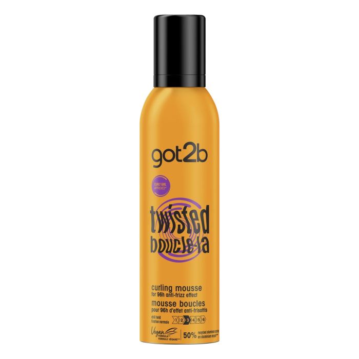 Got2b Espuma de Potência Duplamente Encaracolada Twisted 250 ml - Got 2 B - 1