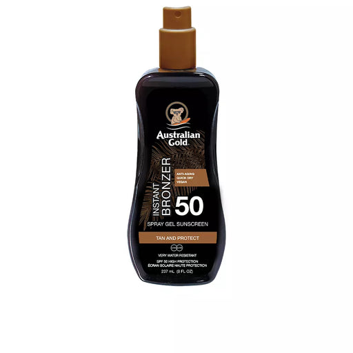 Bronzeador instantâneo autobronzeador em spray protetor solar - Australian Gold: SPF50 237ml - 2