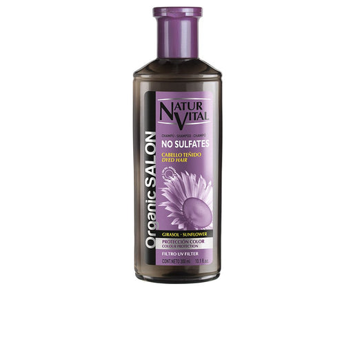 Shampoo Orgânico Salon Sem Sulfatos Proteção Contra Raios Uv 300 ml - Natur Vital - 1