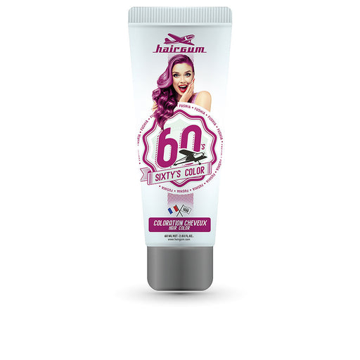 Cor do cabelo Sixty's Color #fushia - Hairgum - 1