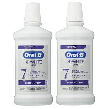 Enxaguatório 3D White Luxe Perfeccion 2 X 500 ml - Oral-b - 1