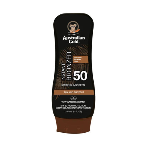 Protetor Solar Loção Spf50 com Bronzer 237 ml - Australian Gold - 1