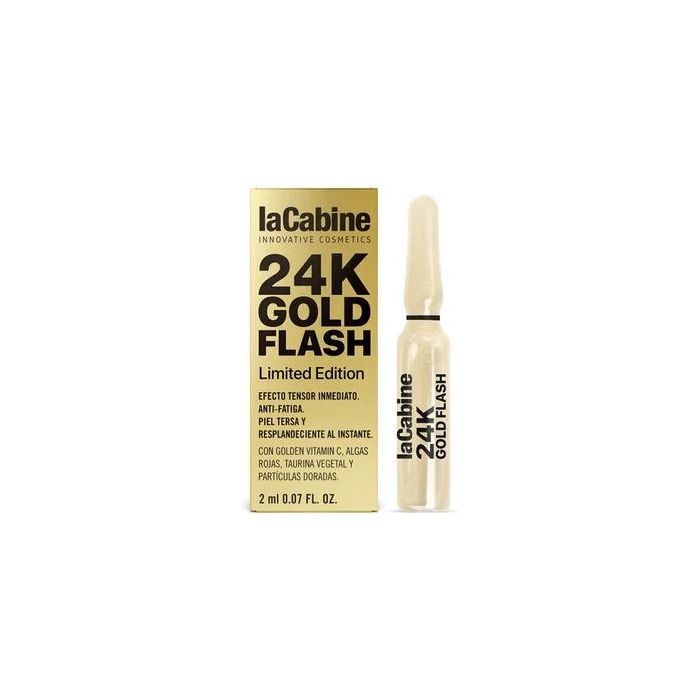 Ampola Flash de Ouro 24k Efeito Tensor Imediato - La Cabine : 2 ml - 1