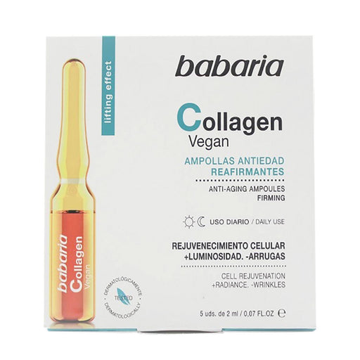 Colágeno Vegano Ampolas Firmante Intenso 5 X 2 ml - Babaria - 1