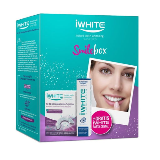 Kit de clareamento dental Iwhite 2 dentes - Iwhite : 10 unidades + regalo - 1
