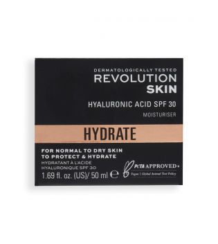 Creme Hidratante com Ácido Hialurônico SPF30 50ml - Revolution Skincare - 1