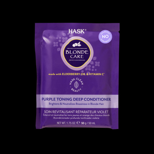 Condicionador Profundo Matizante Roxo Blonde Care 50 gr - Hask - 1