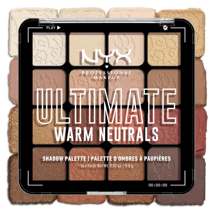 Paleta de Sombras Ultimate Shadow - Nyx : Warm Neutrals - 1