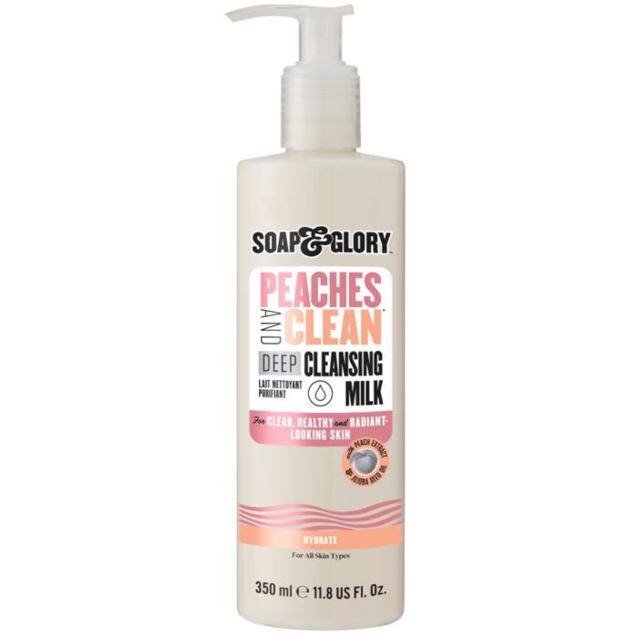 Leite de Limpeza Peaches and Clean 350 ml - Soap & Glory - 1