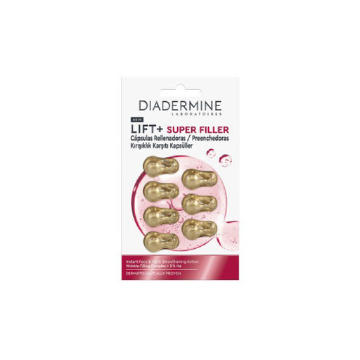 Cápsulas Preenchedoras e Suavizantes Lift + Super para Rosto e Pescoço 7 Unidades - Diadermine - 1