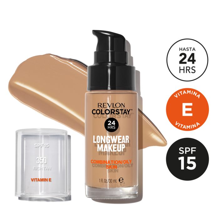Base de Maquiagem Matte Colorstay - Revlon : 350-rich tan - 1