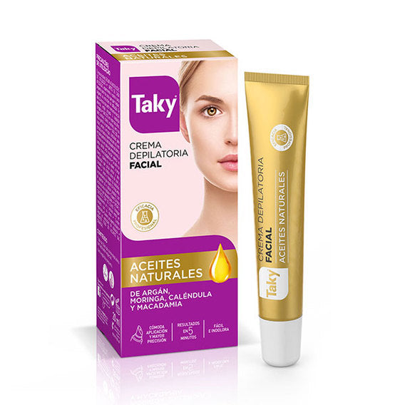 Taky Expert com Ouro Creme Depilatório Facial 20 ml - Taky - 1