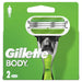 Recarga de Lâmina de Barbear Descartável Gillette Body 2 Unidades - Gillette - 1