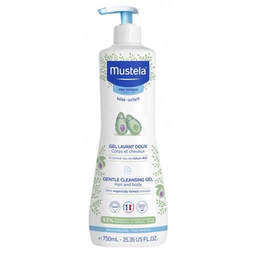 Gel de Banho Suave para Bebés 750ml - Mustela - 1