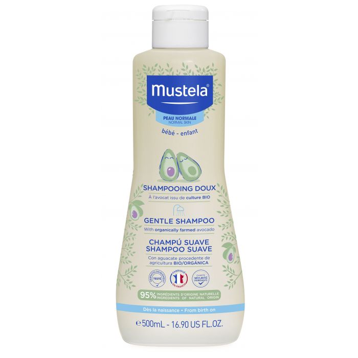 Shampoo para bebês - Mustela : 500 ml - 1