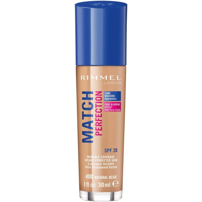 Base Match Perfection - Rimmel London : 400-natural beige - 1