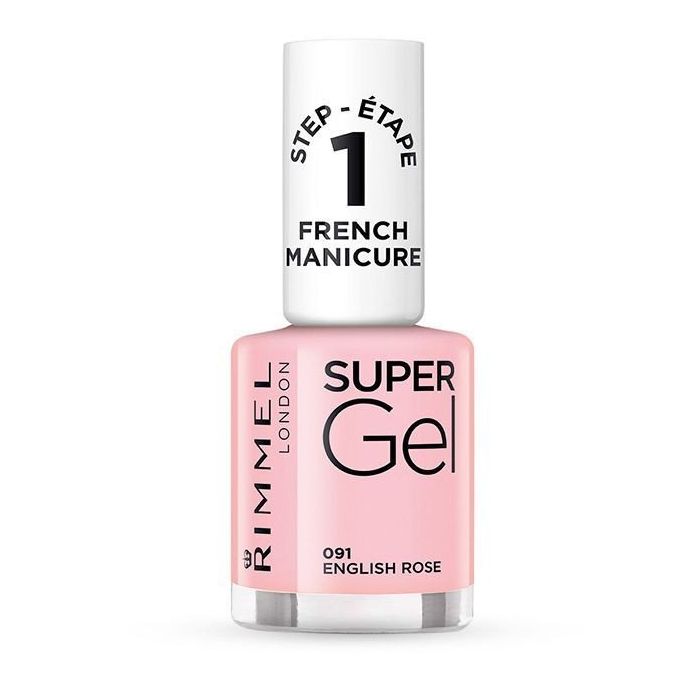 Manicure Francesa Super Gel 091-Rosa Inglesa - Rimmel London - 1