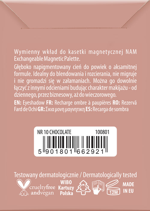 Eyeshadow - Matte - Sombra individual - Nam : nr 10 - 2
