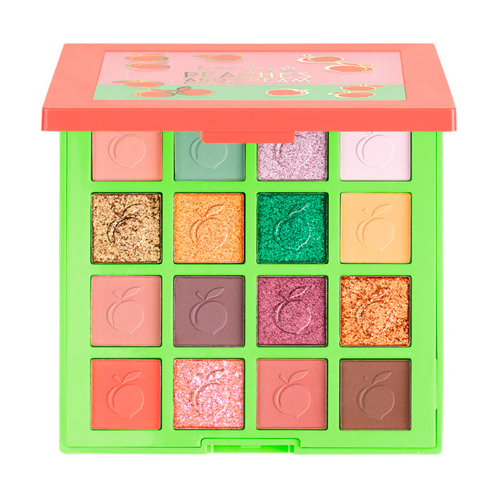 Paleta de sombras pêssego e creme - Lovely - 2