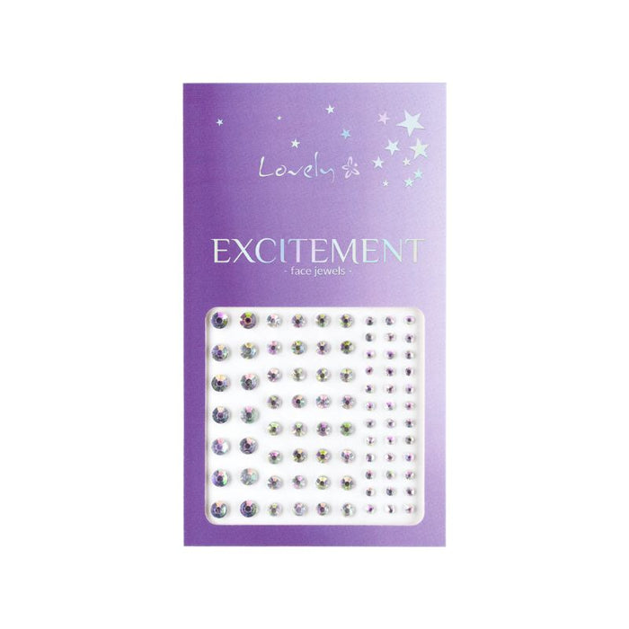 Pedras adesivas faciais - Excitação - Lovely - 1
