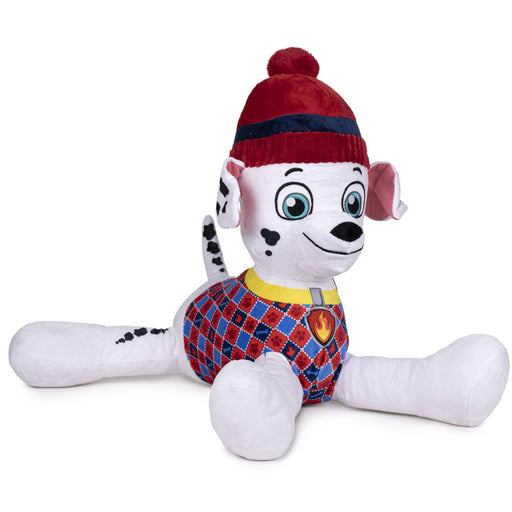 Peluche Marshall Deitado Winter Patrulla Canina Paw Patrol 50cm - Nickelodeon - 1