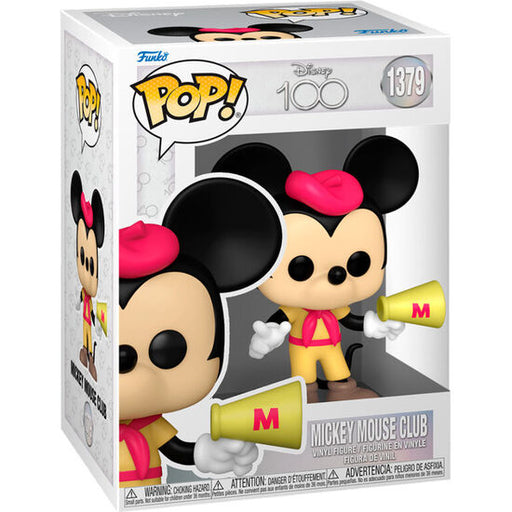 Figura Pop Disney 100º Aniversário Mickey Mouse Club - Funko - 1
