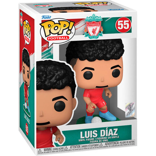 Figura Pop Liverpool Luis Diaz - Funko - 2