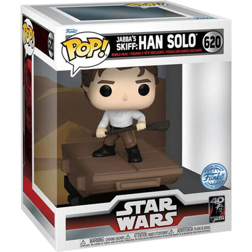 Figura Pop Deluxe Star Wars Jabba Skiff Han Solo Exclusive - Funko - 2