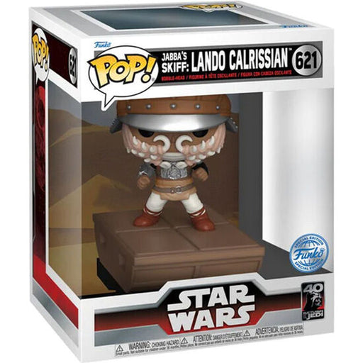 Figura Pop Deluxe Star Wars Jabba Skiff Lando Calrissian Exclusive - Funko - 2